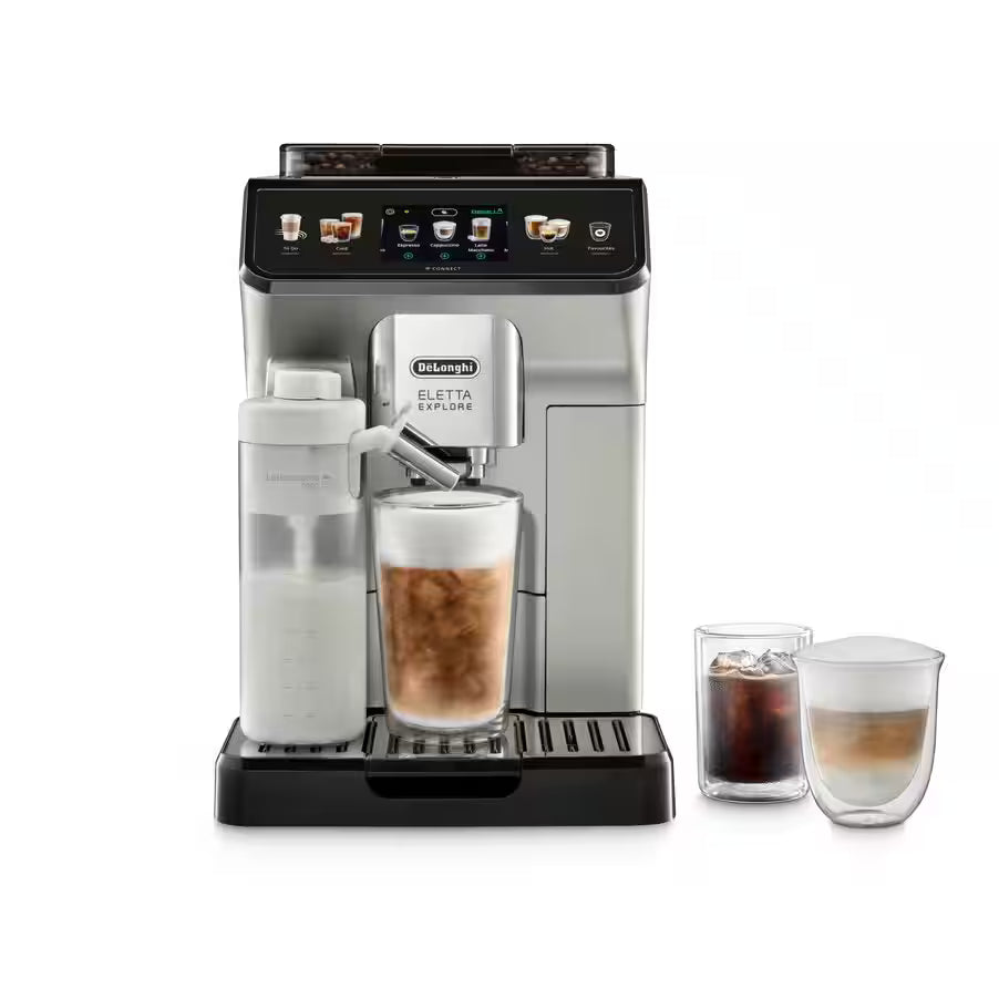 Delonghi Eletta Explore Silver Coffee Machine Carton Damaged ECAM45065S
