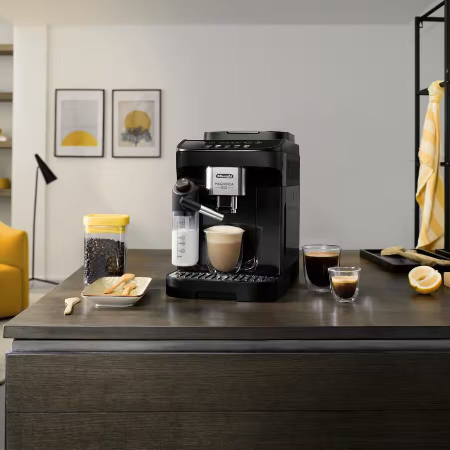 Delonghi Magnifica Evo Fully Automatic Black Coffee Machine Factory Seconds