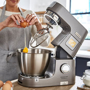 Kenwood Titanium Chef Patissier XL Stand Mixer Silver Carton Damaged KWL90004SI
