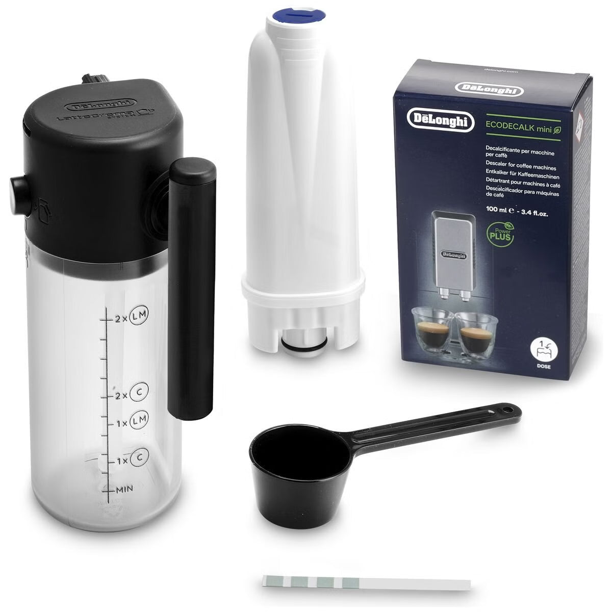 Delonghi Magnifica Start with Milk Black Coffee Machine Carton Damaged ECAM22063B