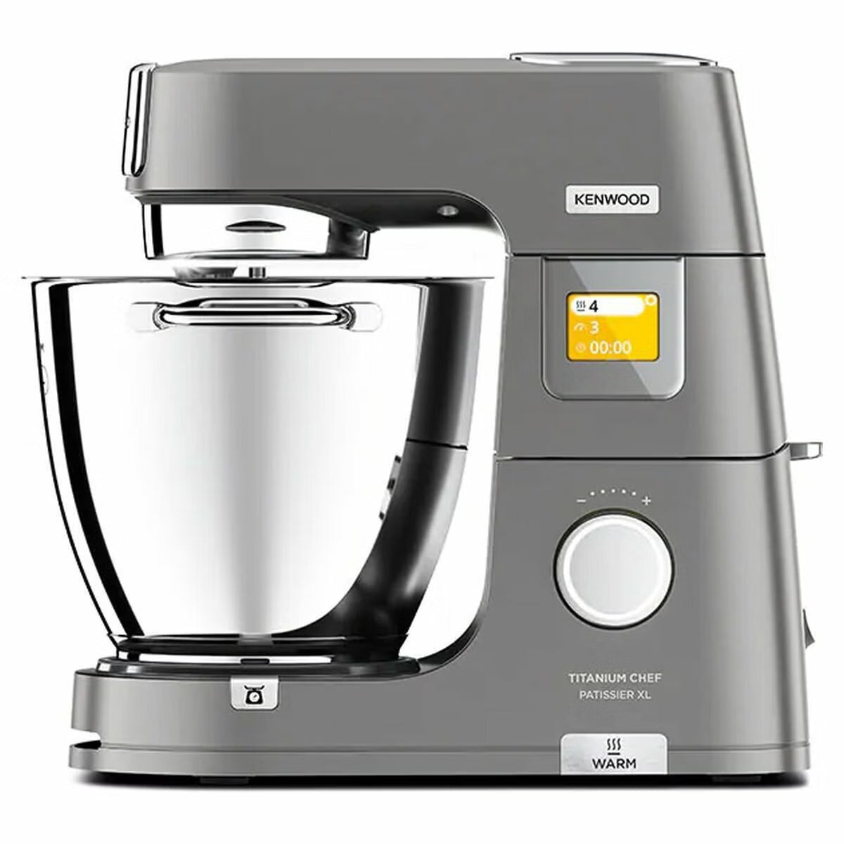 Kenwood Titanium Chef Patissier XL Stand Mixer Silver Carton Damaged KWL90004SI