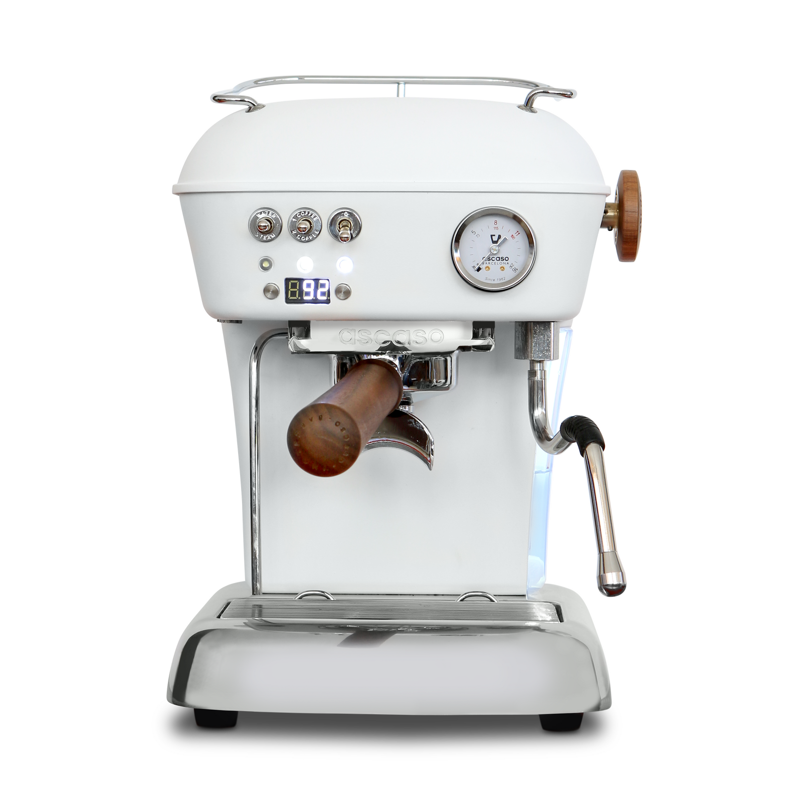 Ascaso Dream PID Coffee Machine - White Ex Demo