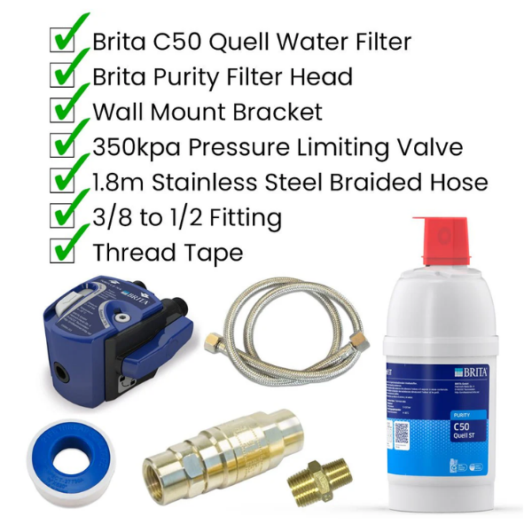Brita C50 Quell Water Filter Kit