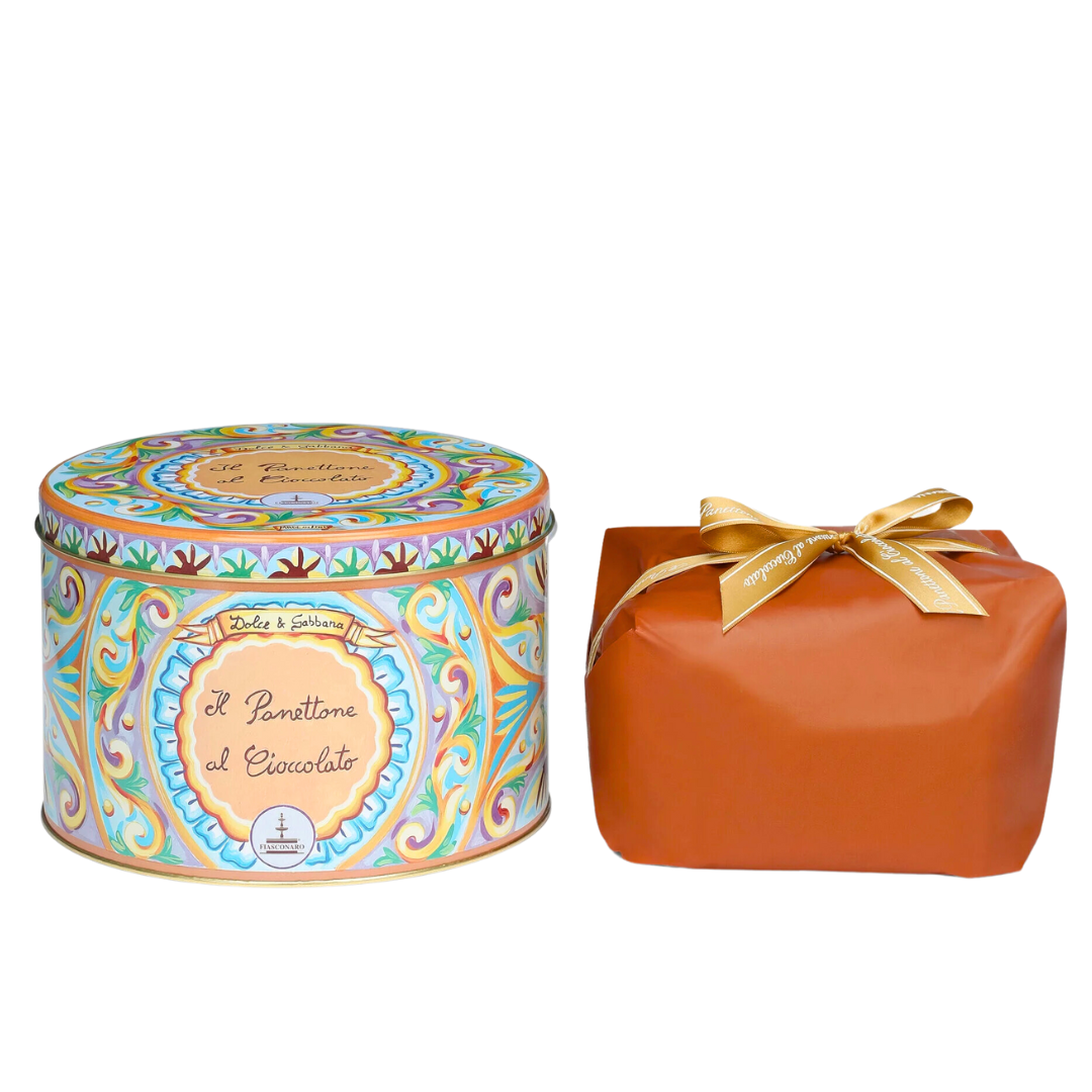 Dolce & Gabbana Tin Panettone Chocolate 500g