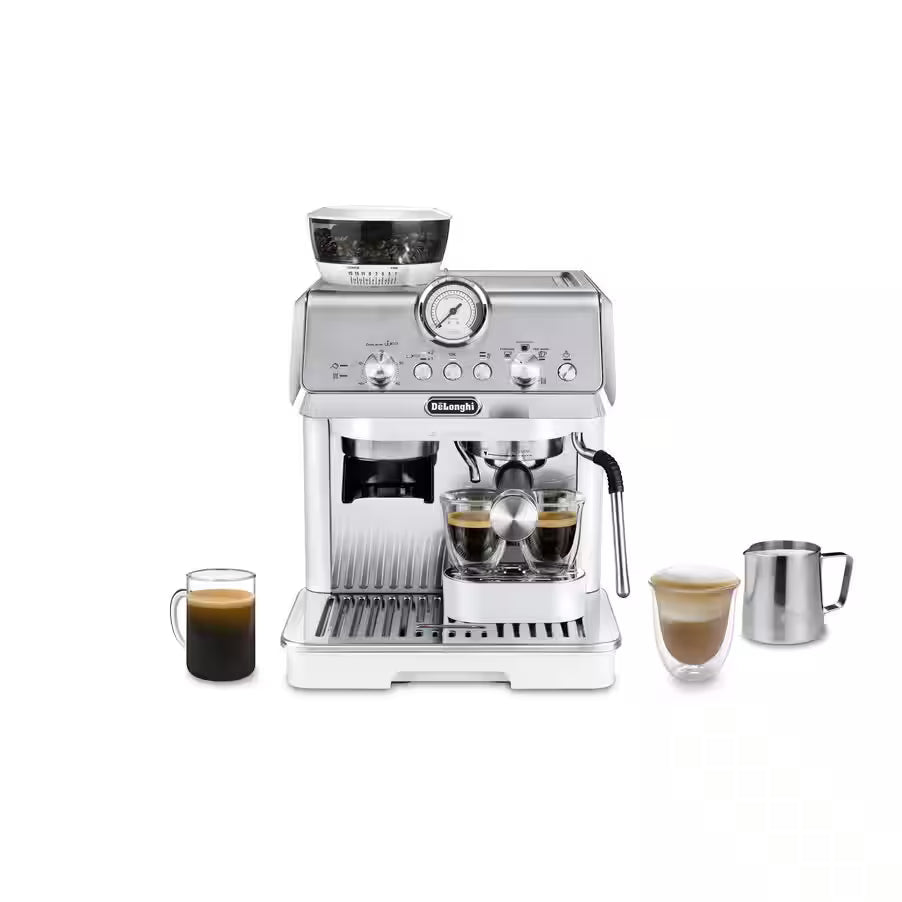 De'Longhi La Specialista Arte White Coffee Machine Factory Seconds EC9155W