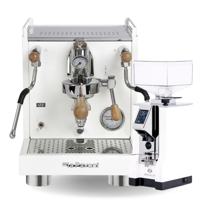 La Pavoni Cellini Evolution PID & Eureka Specialita Coffee Machine & Grinder Bundle + 𝗕𝗢𝗡𝗨𝗦 1𝗞𝗚 𝗖𝗢𝗙𝗙𝗘𝗘