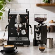 La Pavoni Mini Cellini X Black Walnut & Eureka Specialita Coffee Machine & Grinder Bundle + 𝗕𝗢𝗡𝗨𝗦 1𝗞𝗚 𝗖𝗢𝗙𝗙𝗘𝗘
