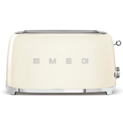 Smeg 50's Style Long 4 Slot Toaster TSF02 - Carton Damaged