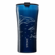 Sttoke 16oz Ocean Glow Reusable Coffee Cup
