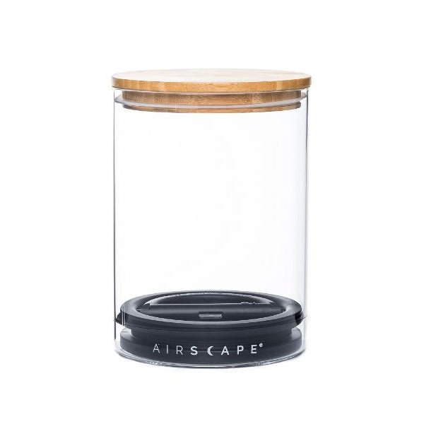 Airscape Glass & Bamboo Lid 500g - Prestige Coffee-Planetary Design-