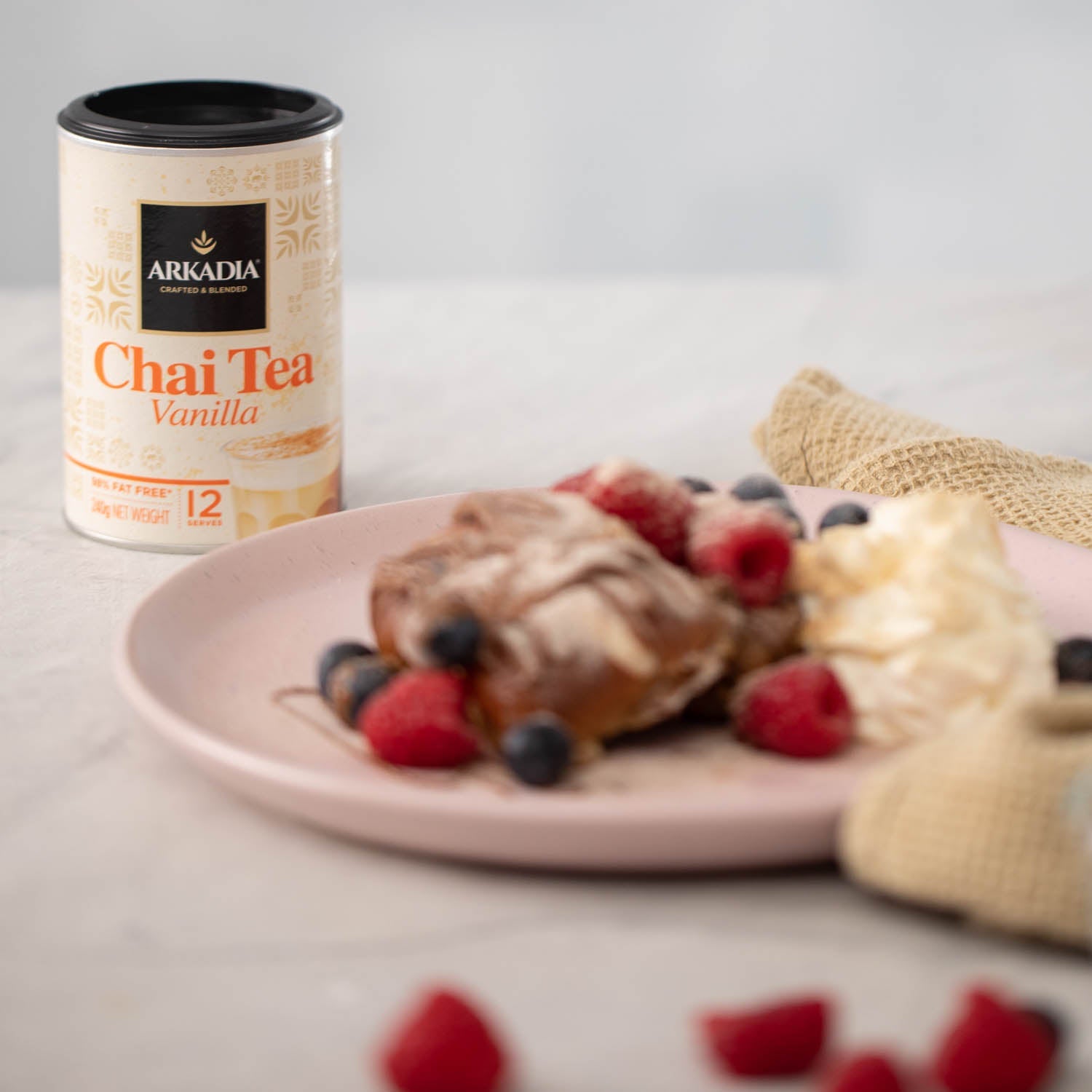 Arkadia Chai Tea Vanilla 1kg - Prestige Coffee - Arkadia - 