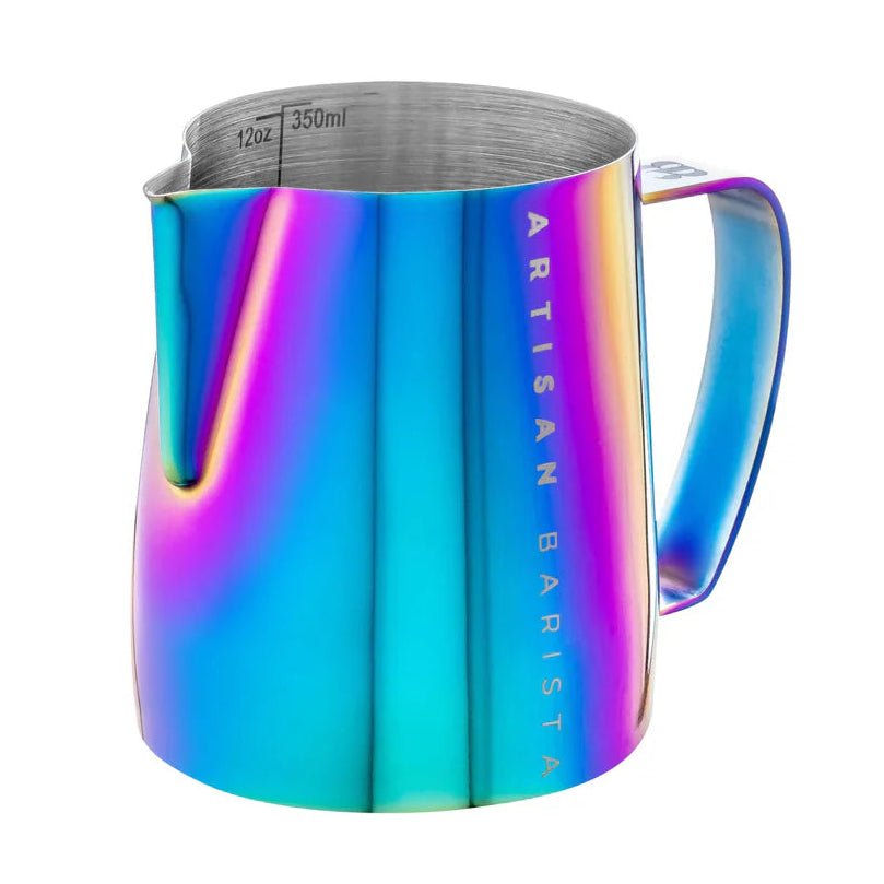 Artisan Barista 350ml Metalic Rainbow Milk Jug - Prestige Coffee-Artisan Barista-
