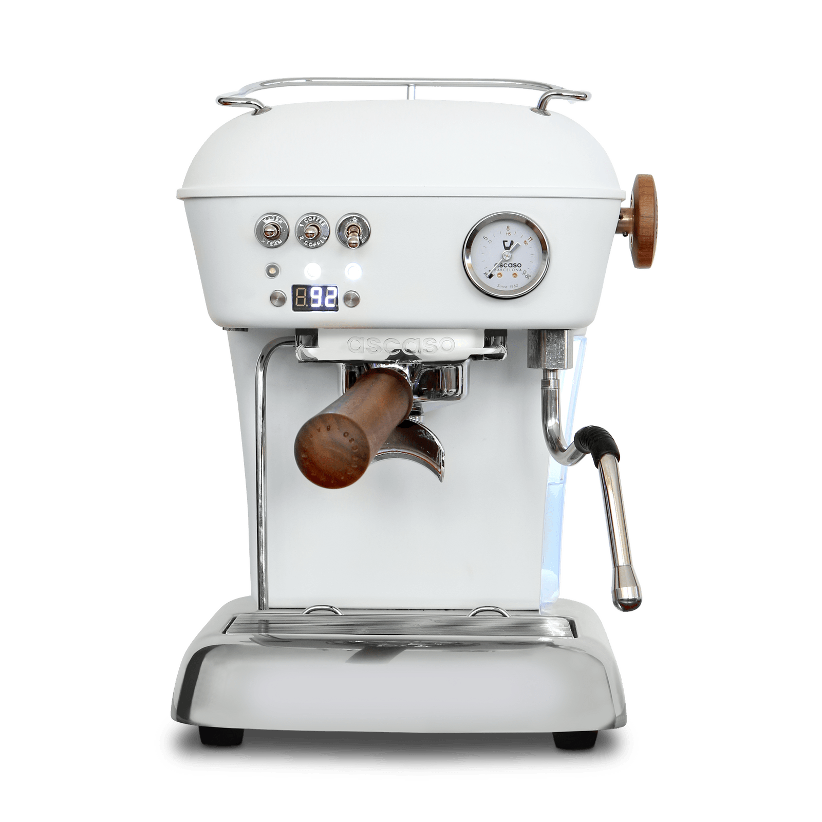 Ascaso Dream PID Coffee Machine - White Ex Demo - Prestige Coffee-Ascaso-