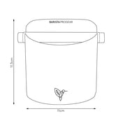 Barista Progear Silver Miner Home Knock Bin - Prestige Coffee - Barista Progear - 