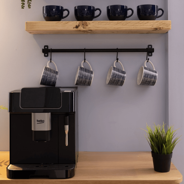 Beko CaffeExperto Automatic Espresso Machine with Steam Wand Black CEG7302B - Prestige Coffee-Beko-