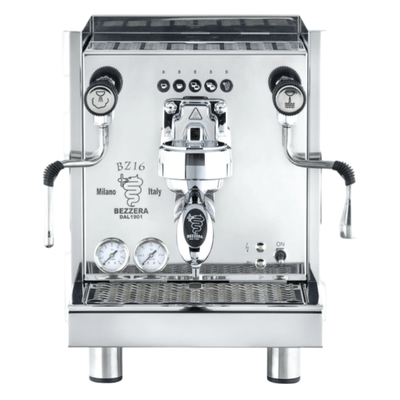 Bezzera BZ16 R espresso machine in stainless steel