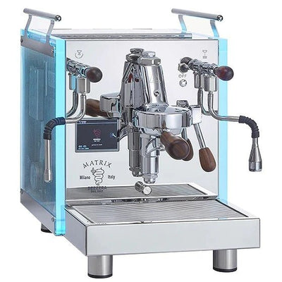 Bezzera Matrix MN espresso machine in stainless steel