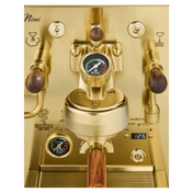 Bezzera Nini De Volumetric Coffee Machine Limited Edition Gold & Rosewood - Prestige Coffee-Bezzera-Green