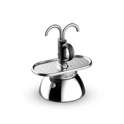 Bialetti Black Mini Induction Set with 2 Cups - Prestige Coffee-Bialetti-