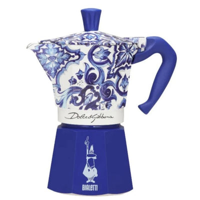 Bialetti Dolce&Gabbana Moka Express 6 Cup Mediterranean Blue