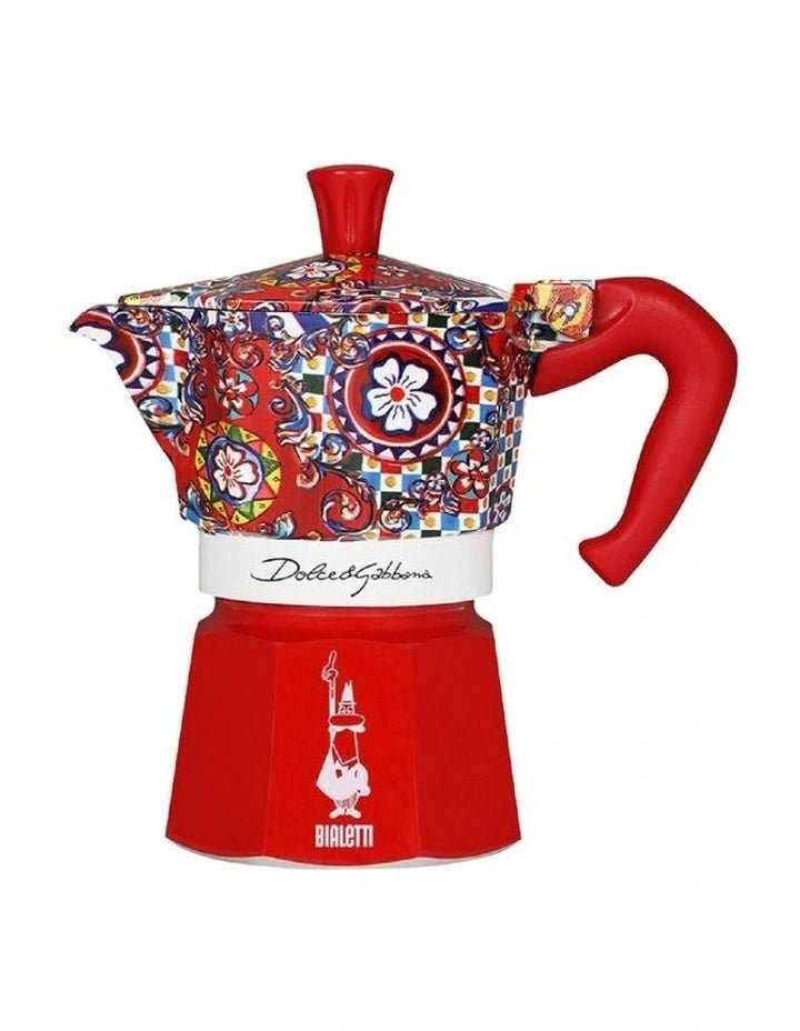 Bialetti Dolce&Gabbana Moka Express 3 cup stovetop espresso maker, alternate view