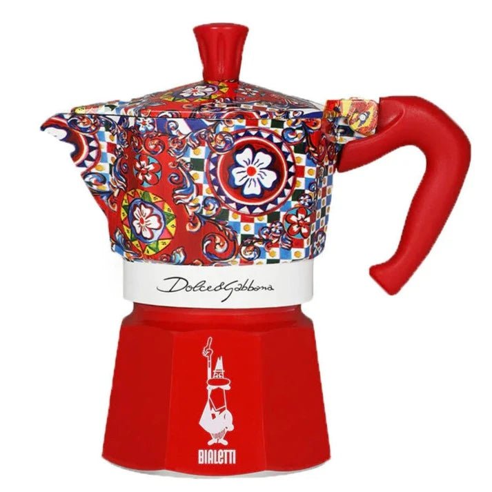 Bialetti Dolce&Gabbana Moka Express 6 Cup - Prestige Coffee - Bialetti - 