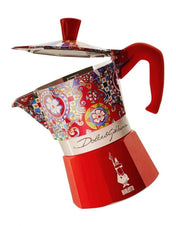 Bialetti Dolce&Gabbana Moka Express, 6 cup, detail view