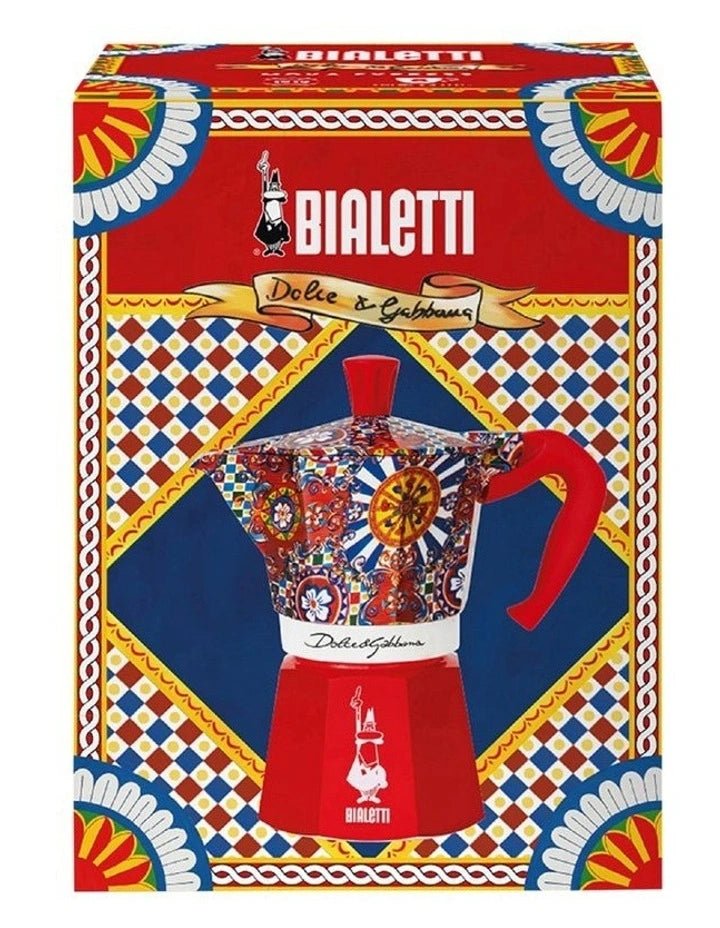 Bialetti Dolce&Gabbana Moka Express, 6 cup, feature view