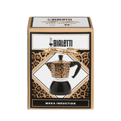 Bialetti Dolce&Gabbana Moka Induction 6 Cup Leopardo - Prestige Coffee-Bialetti-