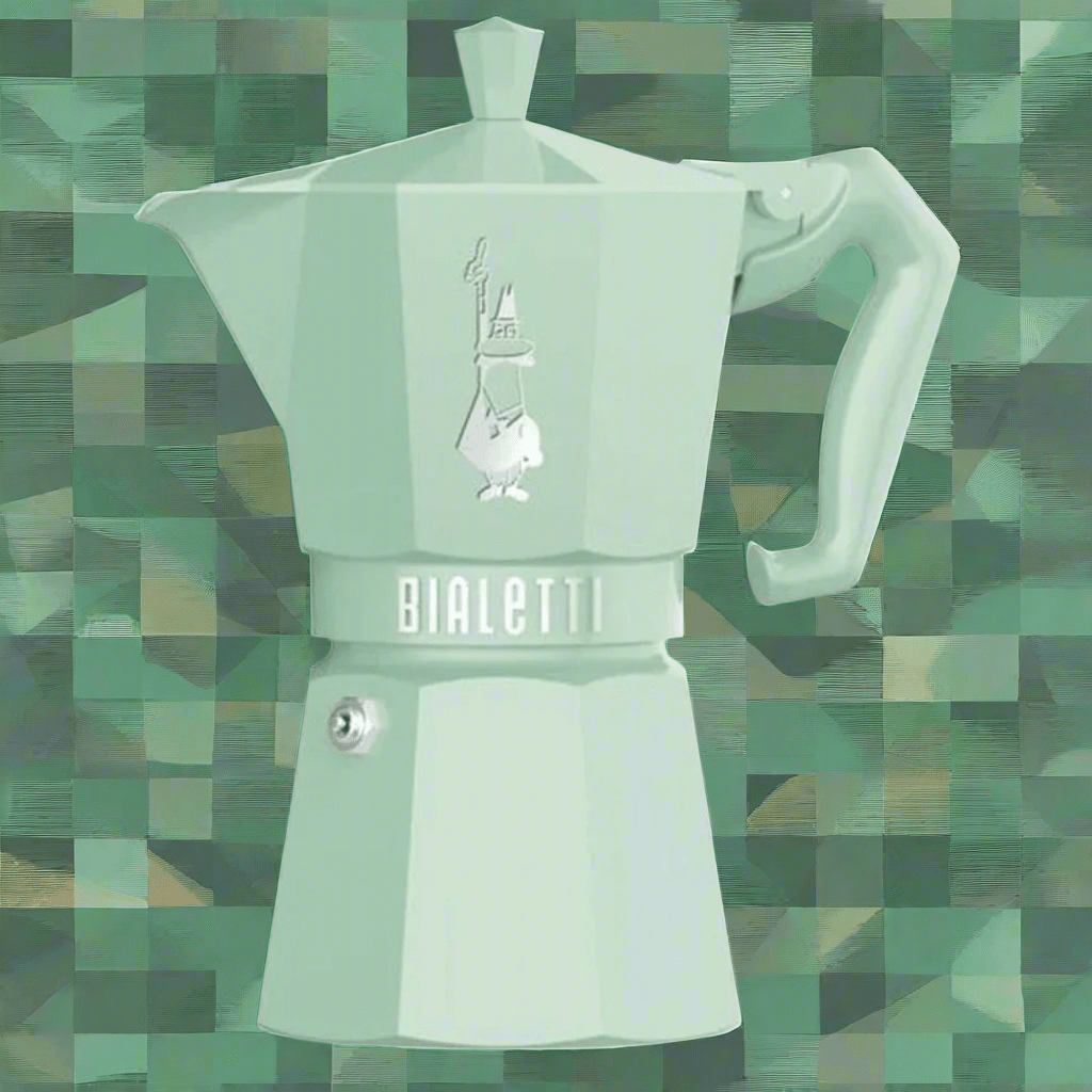 Bialetti Moka Exclusive 6 Cup - Green - Prestige Coffee - Bialetti - 