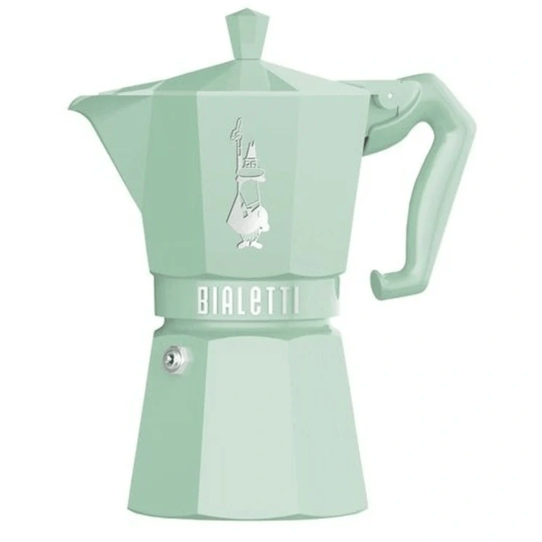 Bialetti Moka Exclusive 6 Cup - Green - Prestige Coffee - Bialetti - 