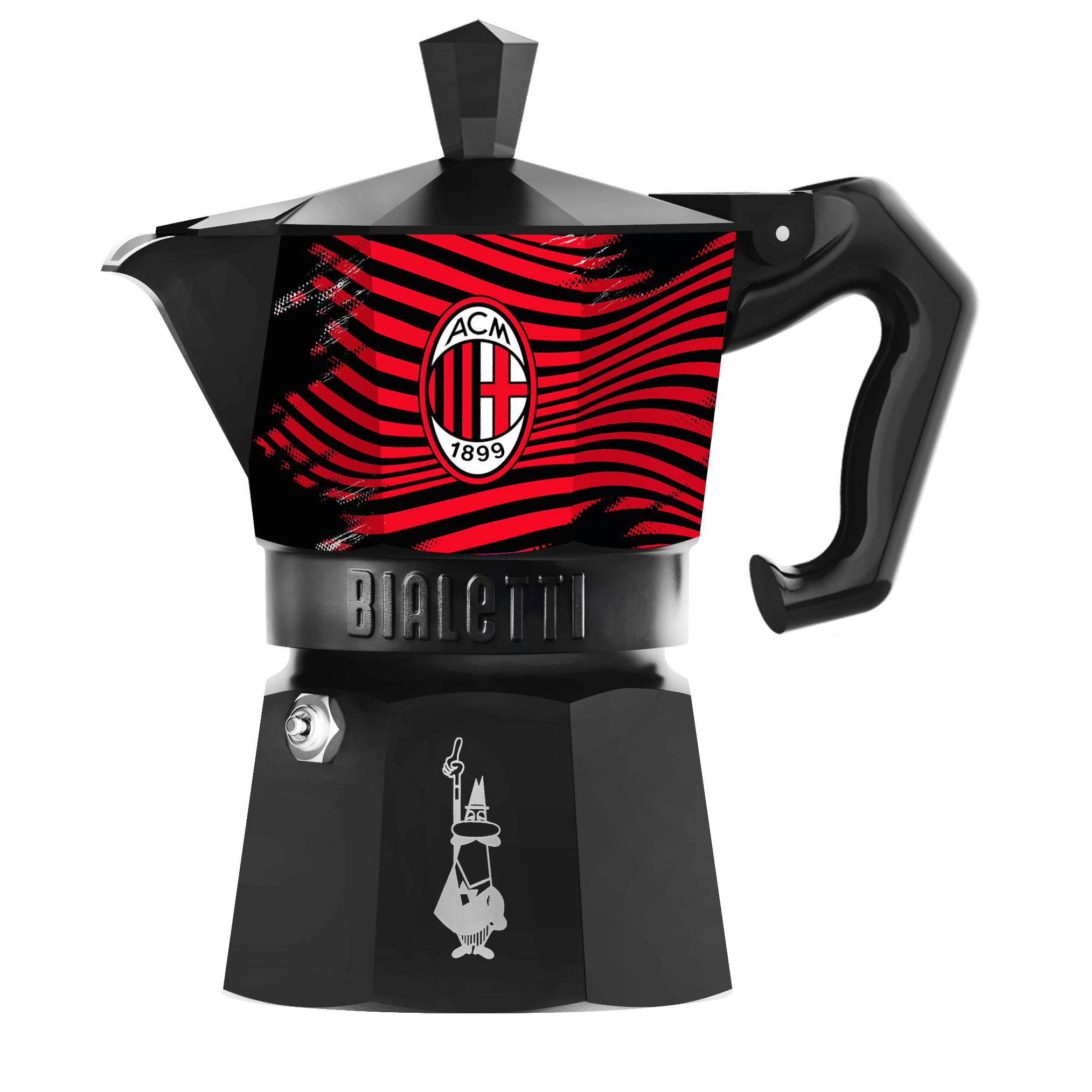 Bialetti Moka Express 3 Cup - AC Milan - Prestige Coffee-Bialetti-
