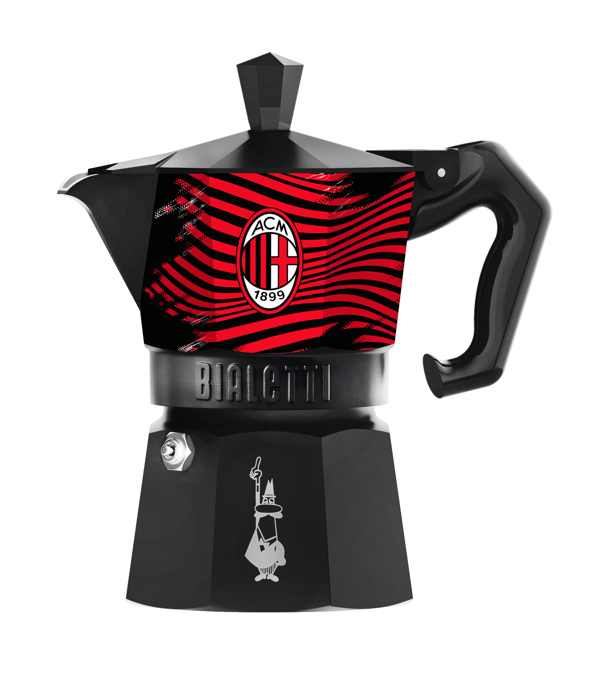 Bialetti Moka Express 3 Cup - AC Milan - Prestige Coffee-Bialetti-