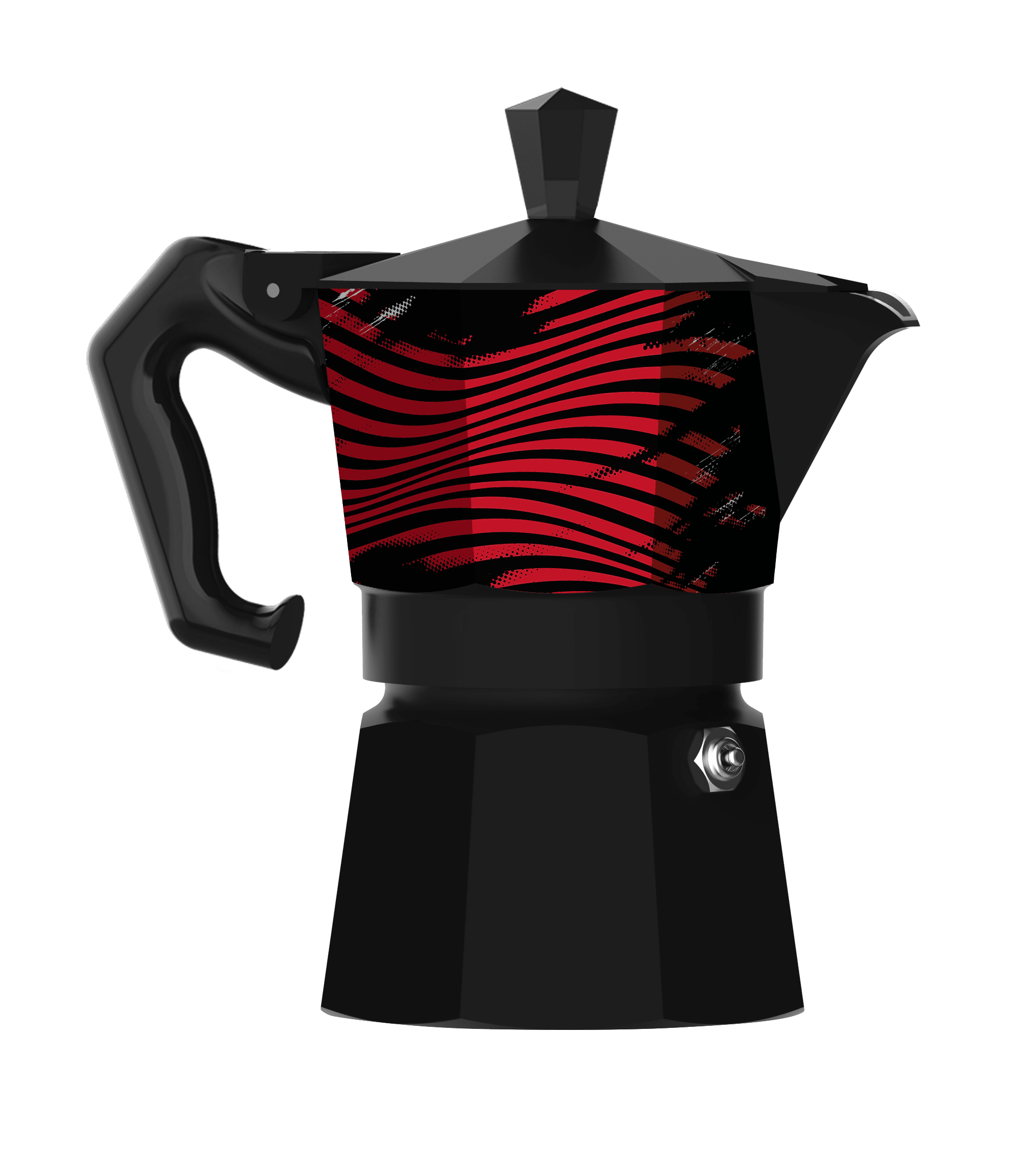 Bialetti Moka Express 3 Cup - AC Milan - Prestige Coffee-Bialetti-