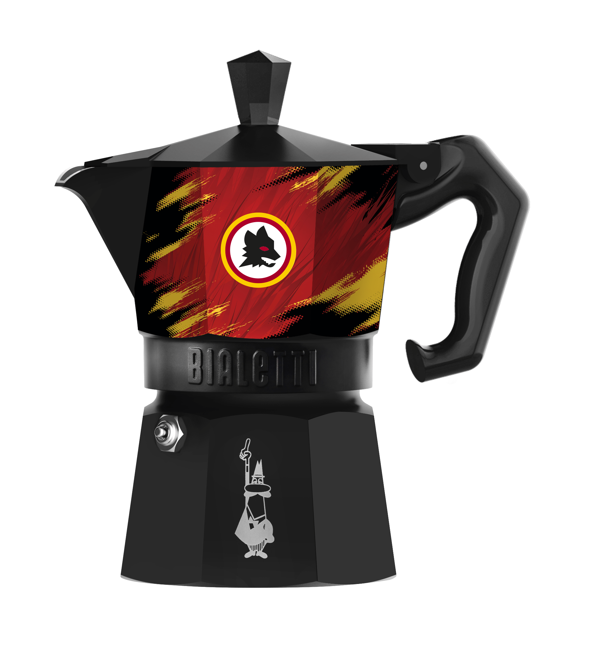 Bialetti Moka Express 3 Cup - AS Roma - Prestige Coffee-Bialetti-