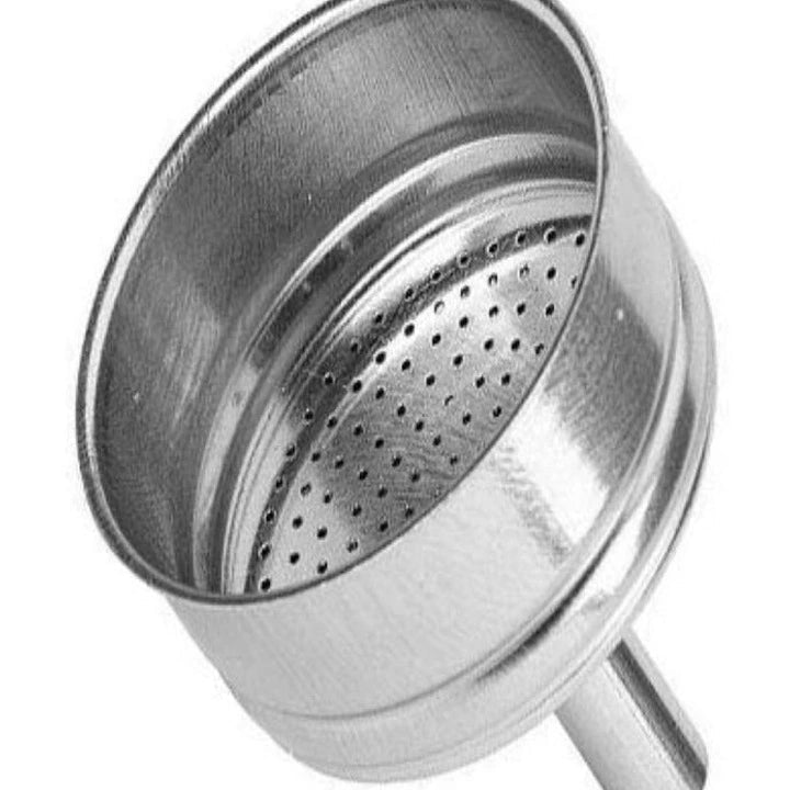 Bialetti 0800514 stainless steel replacement funnel for 10 cup moka pots