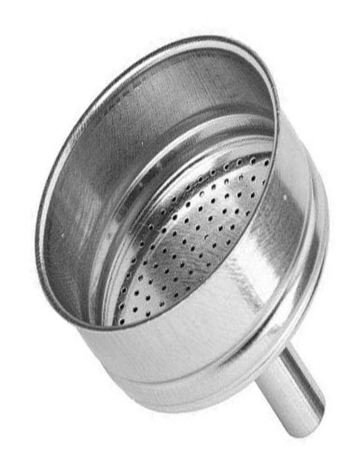 Bialetti 0800514 stainless steel replacement funnel for 10 cup moka pots