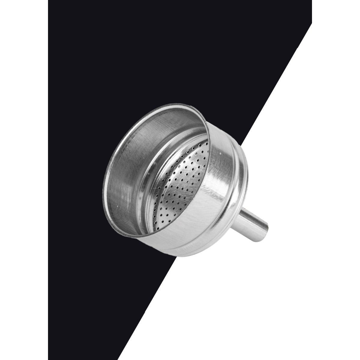 Bialetti 0800511 stainless steel replacement funnel for 2 cup moka pots