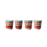 Bialetti Tricolore Italia set of 4 Espresso Cups - Prestige Coffee-Bialetti-