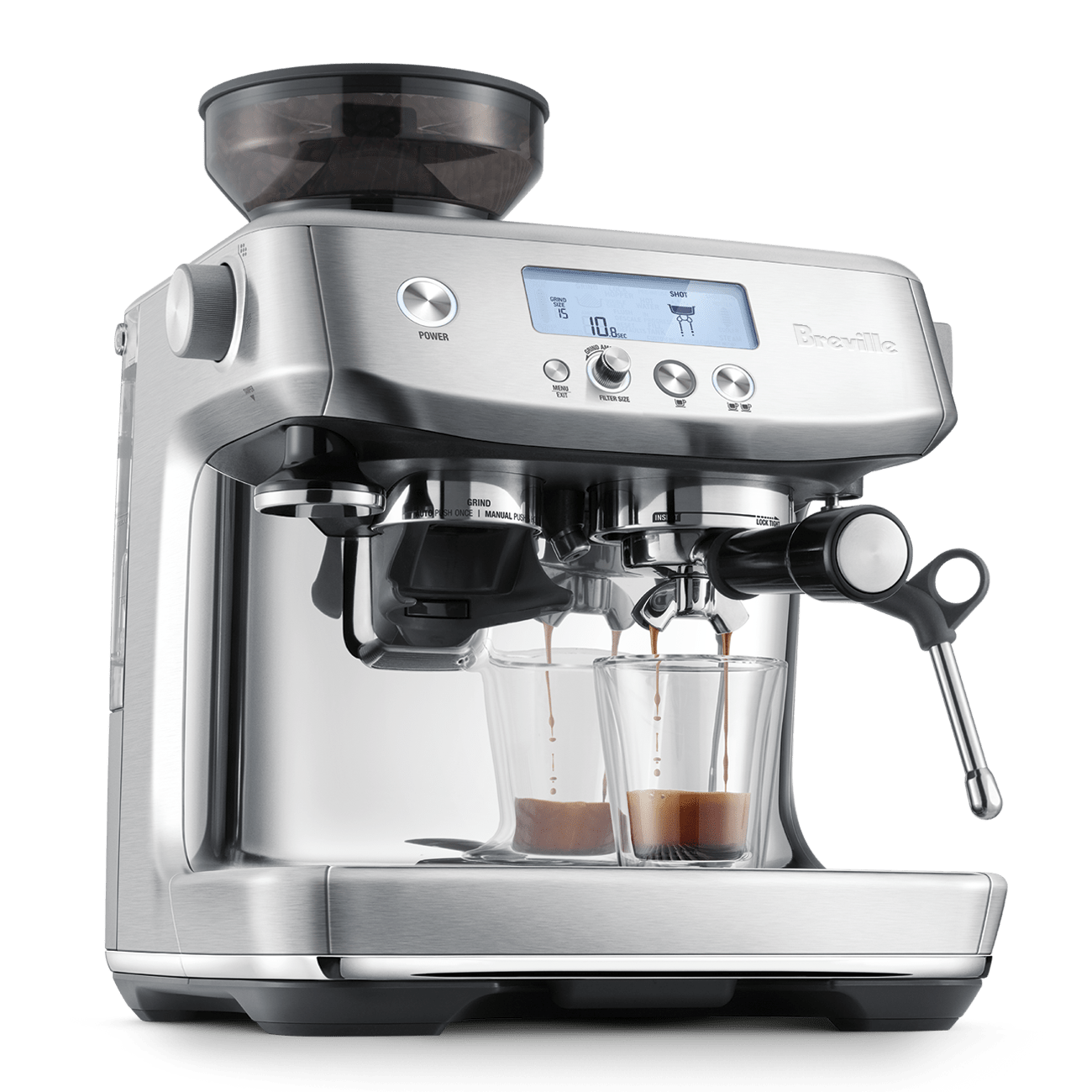 Breville Barista Pro Coffee Machine - Prestige Coffee-Breville-Stainless