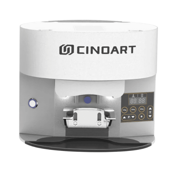 Cinoart PTB FI automatic coffee tamper in white