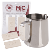Crema Pro oat milk ID clip for frothing jugs