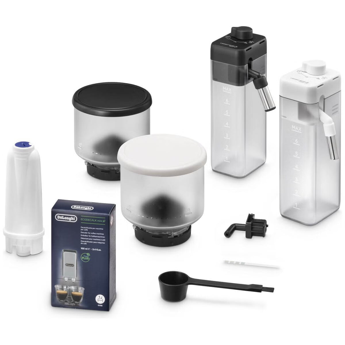 Delonghi Rivelia with Cool Carafe White Coffee Machine Carton Damaged EXAM44057W