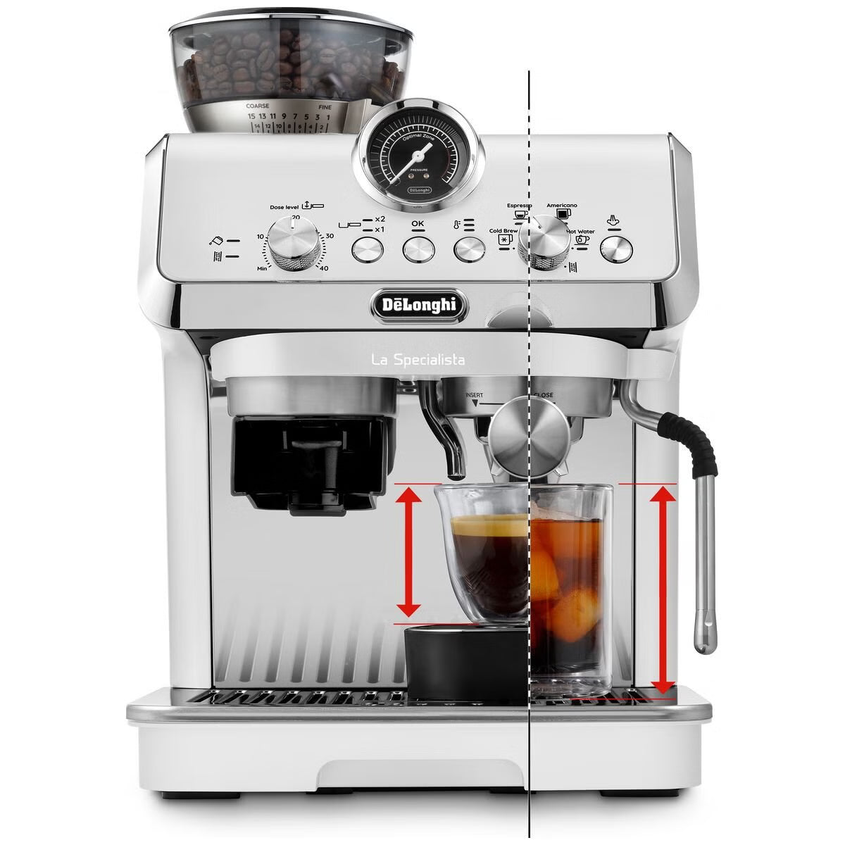 Delonghi La Specialista Arte Coffee Machine Factory Seconds