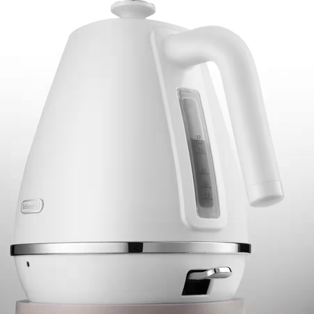 Delonghi Distinta Moments Sunshine White Kettle - Carton Damaged - Prestige Coffee - Delonghi - 