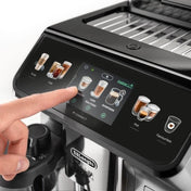 Delonghi Eletta Explore Silver Coffee Machine Carton Damaged ECAM45065S - Prestige Coffee-Delonghi-