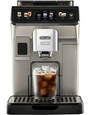 Delonghi Eletta Explore Titanium Coffee Machine Factory Seconds - Prestige Coffee-Delonghi-
