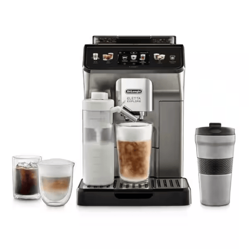 Delonghi Eletta Explore Titanium Coffee Machine Factory Seconds ECAM45086T
