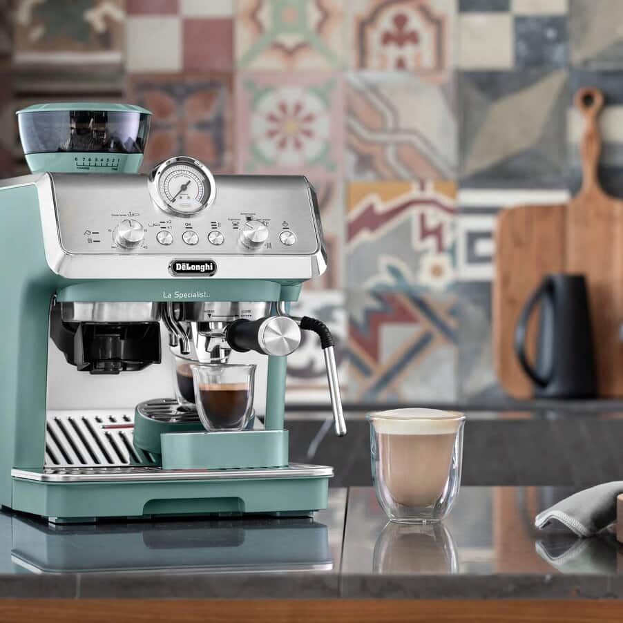 Delonghi La Specialista Arte Green Coffee Machine Factory Seconds EC9155GR - Prestige Coffee-Delonghi-