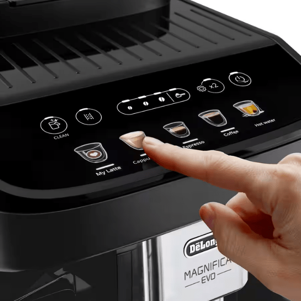 Delonghi Magnifica Evo Fully Automatic Black Coffee Machine Factory Seconds - Prestige Coffee-Delonghi-Black